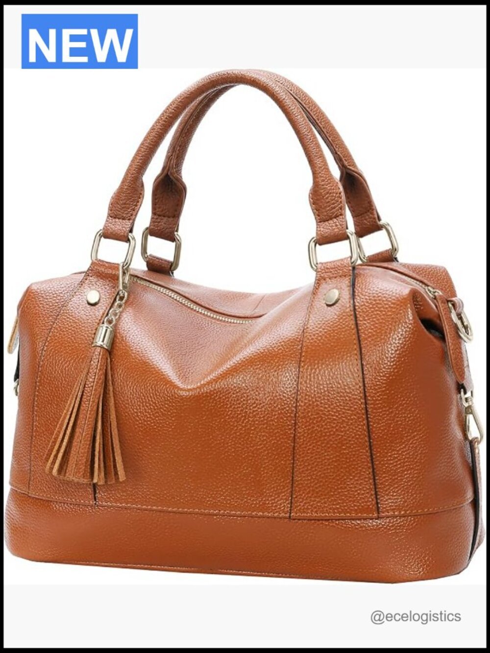 Vegan Leather Tote Satchel Handbag Crossbody Hobo Bag Top Handle